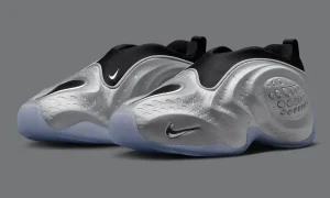 Nike First Sight Shadow “Metallic Silver” 7月24日发售，液态金属质感重新诠释Foamposite未来主义缩略图