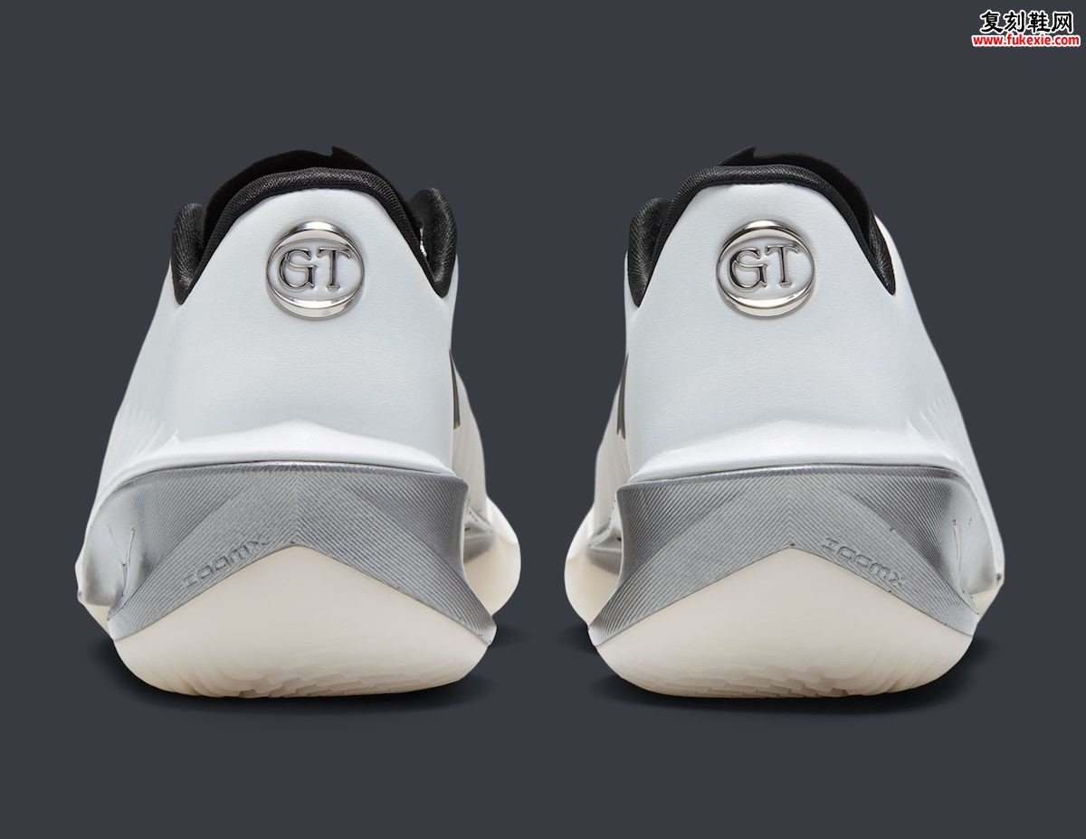纯白金属银后跟 Nike GT Cut 4 Summit White Metallic Silver 秋季发售插图4 纯白金属银后跟 Nike GT Cut 4 Summit White Metallic Silver 秋季发售