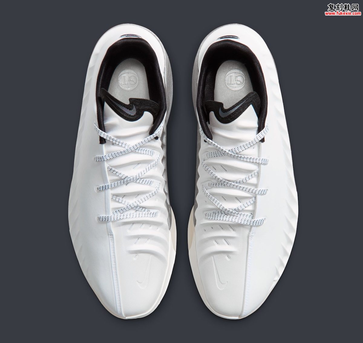 纯白金属银后跟 Nike GT Cut 4 Summit White Metallic Silver 秋季发售插图3 纯白金属银后跟 Nike GT Cut 4 Summit White Metallic Silver 秋季发售