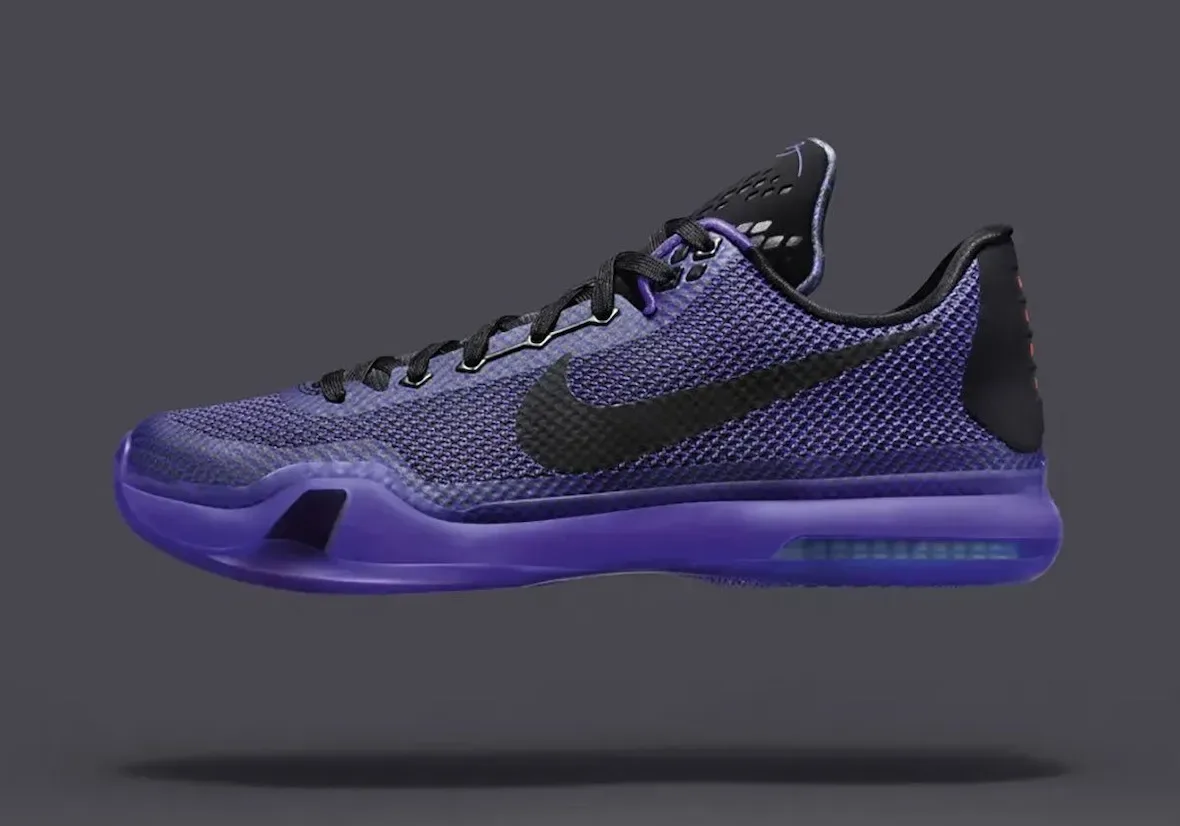 Nike Kobe 10 Protro “Blackout” 2027年紫黑配色深度实战评测及发售前瞻!插图 Nike Kobe 10 Protro “Blackout” 2027年紫黑配色深度实战评测及发售前瞻!