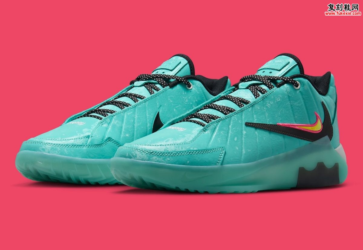Bronny James’ Nike LeBron Witness 9  “South Beach” 南海岸配色复刻父亲经典8代传奇
