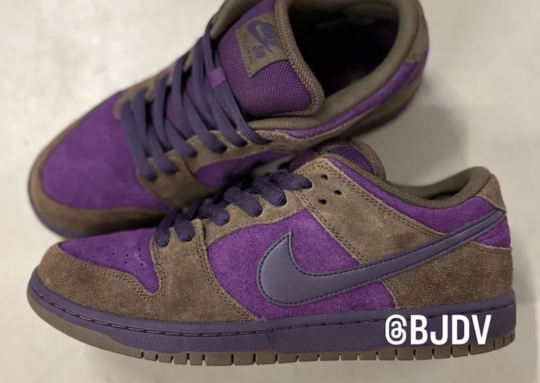 Nike SB Dunk Low “Dark Hazel/Purple Dynasty” 棕紫麂皮(Dark Hazel) 开箱前瞻评测插图 Nike SB Dunk Low “Dark Hazel/Purple Dynasty” 棕紫麂皮(Dark Hazel) 开箱前瞻评测