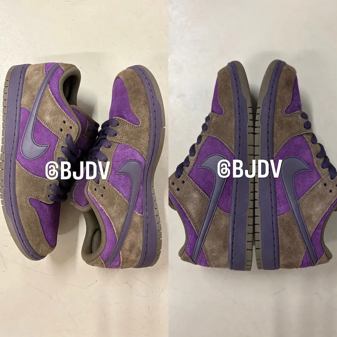 Nike SB Dunk Low “Dark Hazel/Purple Dynasty” 棕紫麂皮(Dark Hazel) 开箱前瞻评测插图3 Nike SB Dunk Low “Dark Hazel/Purple Dynasty” 棕紫麂皮(Dark Hazel) 开箱前瞻评测