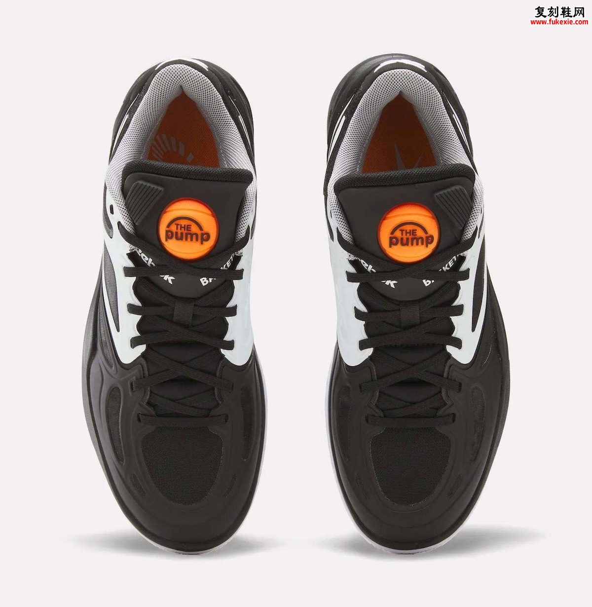 经典Reebok Engine A “Pump” 白橙配色致敬91扣篮王,7月31日发售!插图2 经典Reebok Engine A “Pump” 白橙配色致敬91扣篮王,7月31日发售!