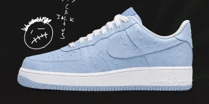 Travis Scott x Nike Air Force 1 Low “Blue Ostrich”2026年秋季冰蓝鸵鸟皮首发深度实战评测全解读缩略图