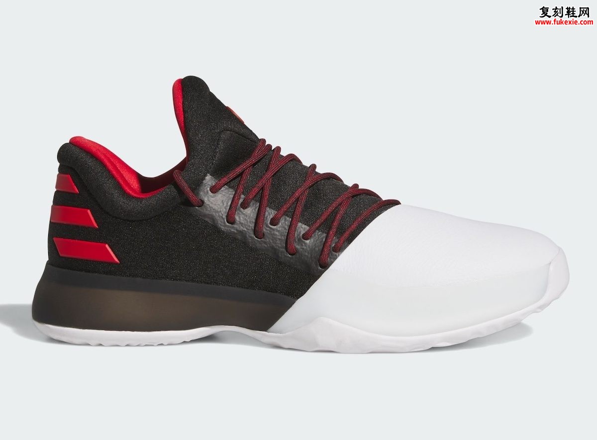 adidas Harden Vol. 1 Pioneer 复刻回归 2026年8月黑红白配色重现 全掌Boost经典低帮 独家深度评测与十年回顾插图1 adidas Harden Vol. 1 Pioneer 复刻回归 2026年8月黑红白配色重现 全掌Boost经典低帮 独家深度评测与十年回顾