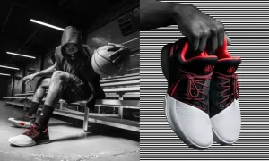 adidas Harden Vol. 1 Pioneer 复刻回归 2026年8月黑红白配色重现 全掌Boost经典低帮 独家深度评测与十年回顾缩略图