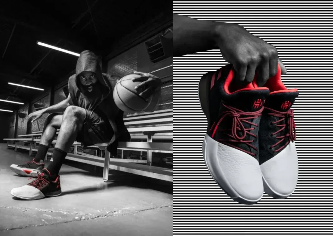adidas Harden Vol. 1 Pioneer 复刻回归 2026年8月黑红白配色重现 全掌Boost经典低帮 独家深度评测与十年回顾插图 adidas Harden Vol. 1 Pioneer 复刻回归 2026年8月黑红白配色重现 全掌Boost经典低帮 独家深度评测与十年回顾