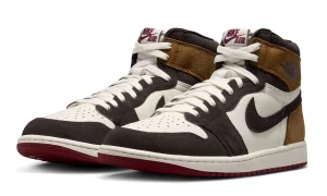 棕色调复古篮球皮质感，Air Jordan 1 High OG “Love Letter” 8月1日致敬乔丹2003退役情书缩略图