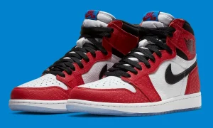 Air Jordan 1 High OG “Origin Story” 2018年12月14日发售的蜘蛛侠平行宇宙联名缩略图