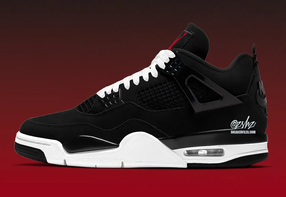 Air Jordan 4 Bloodline 血统系列首登 AJ4 黑红白配色 2027年4月24日发售 独家深度评测与穿搭建议插图 Air Jordan 4 Bloodline 血统系列首登 AJ4 黑红白配色 2027年4月24日发售 独家深度评测与穿搭建议