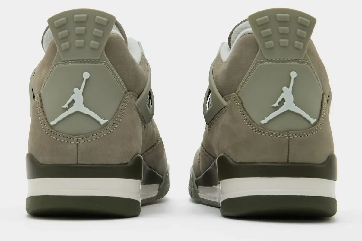Air Jordan 4 “Light Army” 浅军绿欧洲限定配色2026假日季上线 军绿灰银鞋面仅限欧洲线上发售