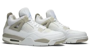 Air Jordan 4 “Linen” 2027年6月复刻，亚麻白淡蓝配色，女性专属AJ4再度回归缩略图