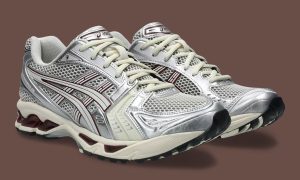 ASICS GEL-Kayano 14 “Ivory/Cream” 象牙白复古跑鞋现已发售，千禧年美学搭配酒红色GEL缓震胶，独家评测缩略图