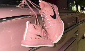 the Chevy x Nike Book 2 “Red Stardust”一九五八雪佛兰英帕拉淡粉涂装三星后跟十二月发售缩略图