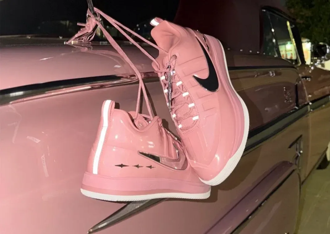 the Chevy x Nike Book 2 “Red Stardust”一九五八雪佛兰英帕拉淡粉涂装三星后跟十二月发售