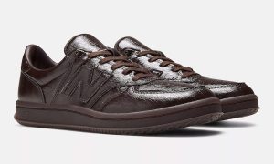 Jack Harlow联名New Balance T500 Olmsted棕色褶皱皮革9月4日发售独家解析缩略图