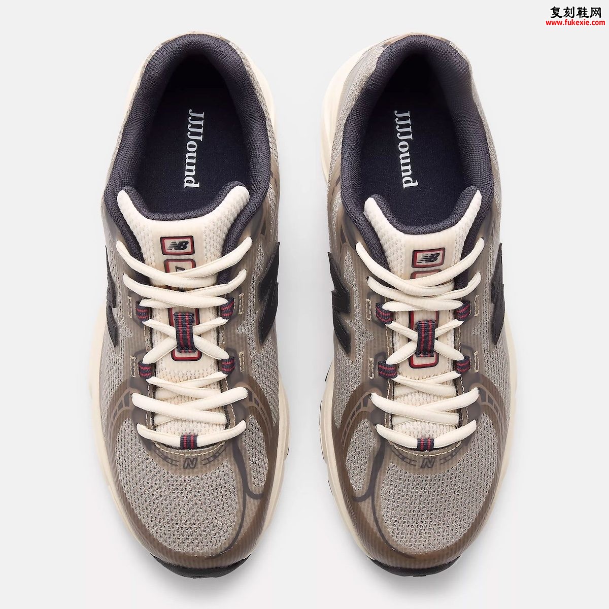 JJJJound 极简蘑菇配色联名 New Balance 740N “Stoneware” 8月6日发售,米色网面叠加棕色合成覆层插图3 JJJJound 极简蘑菇配色联名 New Balance 740N “Stoneware” 8月6日发售,米色网面叠加棕色合成覆层