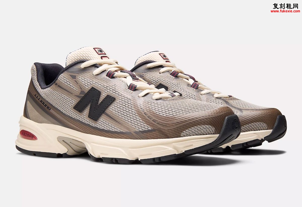 JJJJound 极简蘑菇配色联名 New Balance 740N “Stoneware” 8月6日发售,米色网面叠加棕色合成覆层插图 JJJJound 极简蘑菇配色联名 New Balance 740N “Stoneware” 8月6日发售,米色网面叠加棕色合成覆层