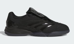 Metalwood x adidas Predator Sala “Black” 全黑麂皮足球滑板跨界鞋款8月15日登场缩略图