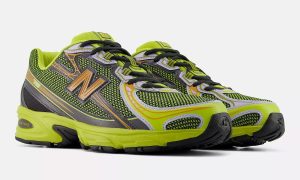 New Balance 740 “Green/Orange” 亮绿橙金2026秋季发售 千禧复古跑鞋ABZORB科技醒目登场缩略图