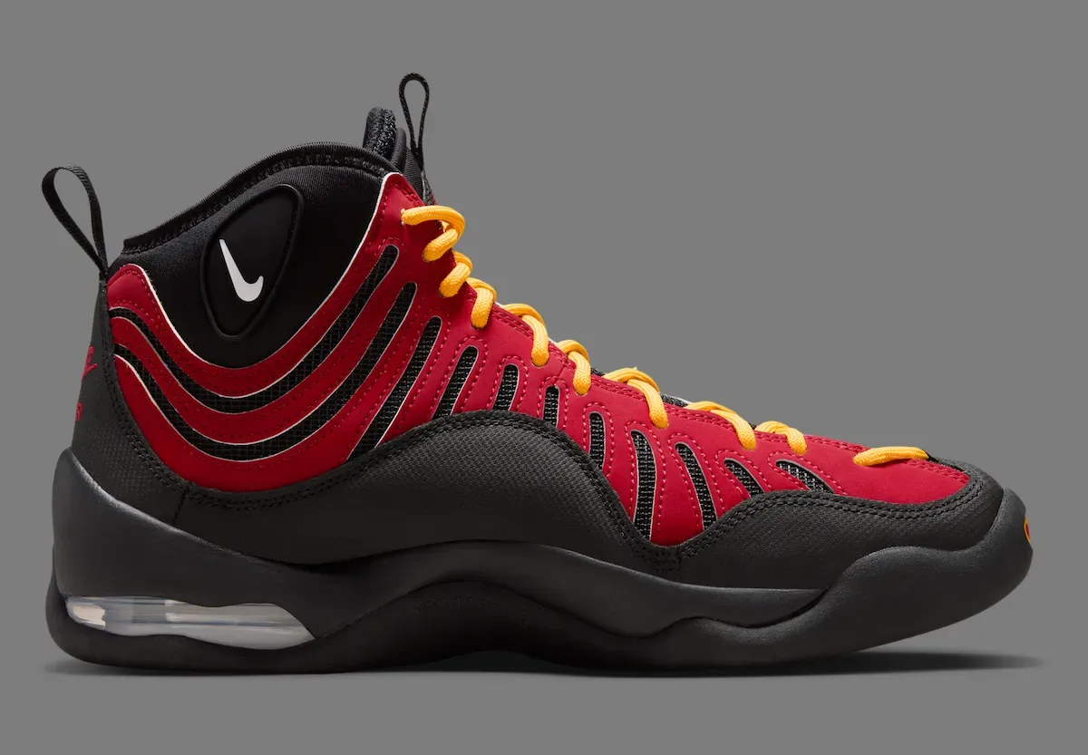 Nike Air Bakin OG “Varsity Red”巴克因大学红2026年正式复刻发售蒂姆哈达威热火经典九十年代篮球鞋独家评测插图2 Nike Air Bakin OG “Varsity Red”巴克因大学红2026年正式复刻发售蒂姆哈达威热火经典九十年代篮球鞋独家评测