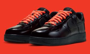 Nike Air Force 1 Low ’07  Family Reunion “Air Soul”庭团聚系列空气灵魂黑肉桂配色绒面鞋带发售缩略图