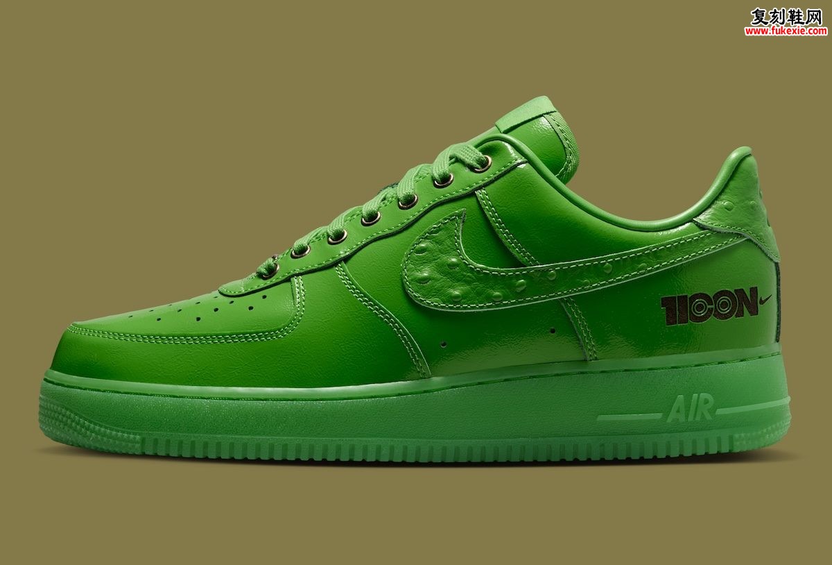 Air Force 1 LX 1CON 东京限定绿色鳄鱼纹致敬realmad HECTIC 8月31日日本首发SNKRS全球跟进售插图1 Air Force 1 LX 1CON 东京限定绿色鳄鱼纹致敬realmad HECTIC 8月31日日本首发SNKRS全球跟进售