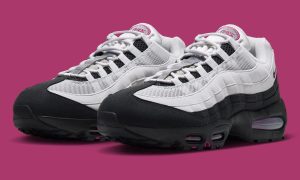 Nike Air Max 95 “Sweet Beet” 甜菜粉点缀黑灰鞋面 2026秋季发售 神似蜘蛛格温却无官方联名 独家深度评测缩略图