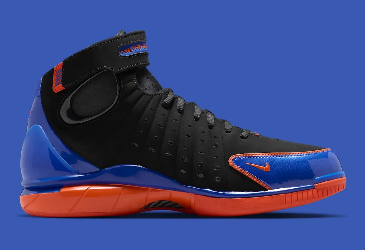 Penny Hardaway’s Nike Air Zoom Huarache 2K4 “Knicks” 耐克Huarache 2K4便士哈达威尼克斯PE复刻九月十日发售