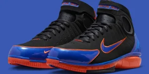 Penny Hardaway’s Nike Air Zoom Huarache 2K4 “Knicks” 耐克Huarache 2K4便士哈达威尼克斯PE复刻九月十日发售缩略图