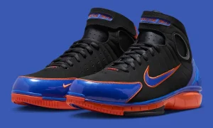 Penny Hardaway’s Nike Air Zoom Huarache 2K4 “Knicks” 耐克Huarache 2K4便士哈达威尼克斯PE复刻九月十日发售缩略图