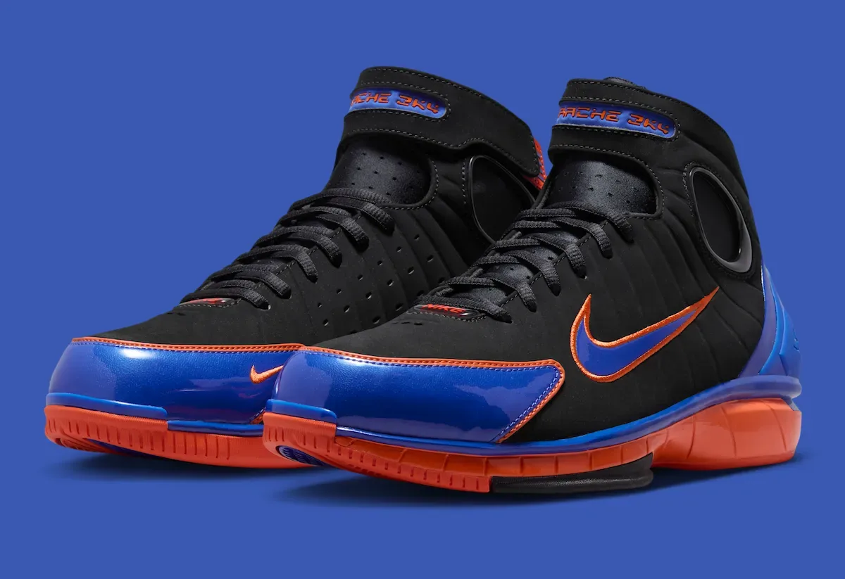 Penny Hardaway’s Nike Air Zoom Huarache 2K4 “Knicks” 耐克Huarache 2K4便士哈达威尼克斯PE复刻九月十日发售