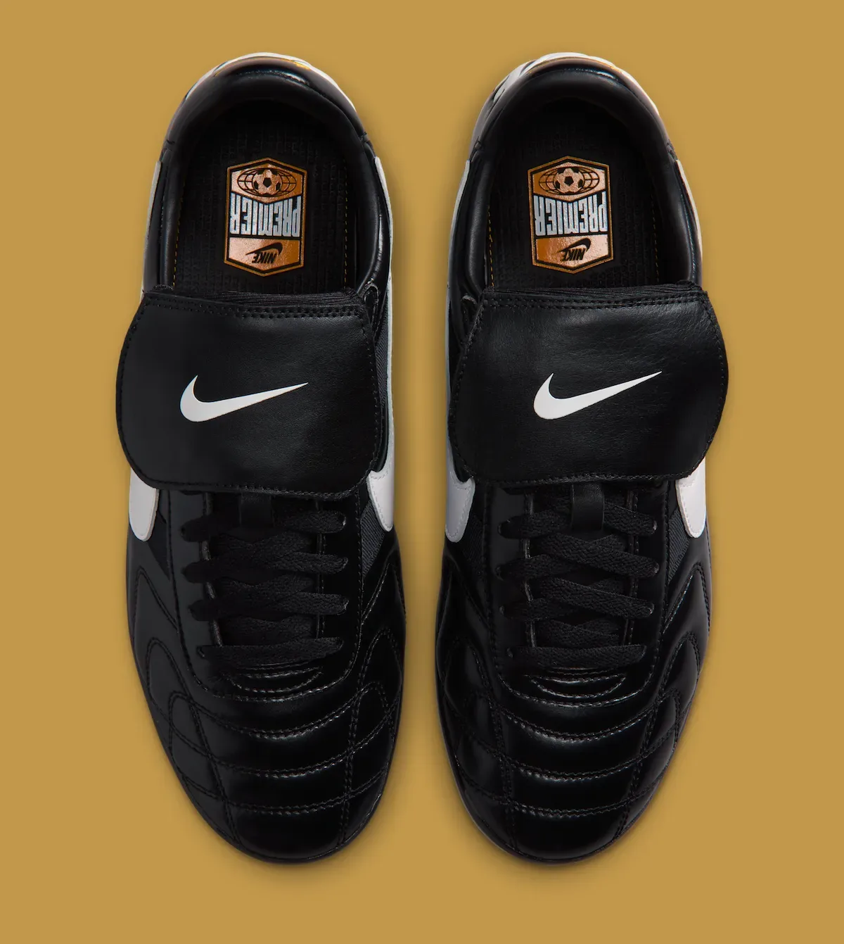 Nike Cryoshot Tiempo 94 OG 传奇战靴重生:1994世界杯意产袋鼠皮黑金经典,生活方式化独家评测插图3 Nike Cryoshot Tiempo 94 OG 传奇战靴重生:1994世界杯意产袋鼠皮黑金经典,生活方式化独家评测
