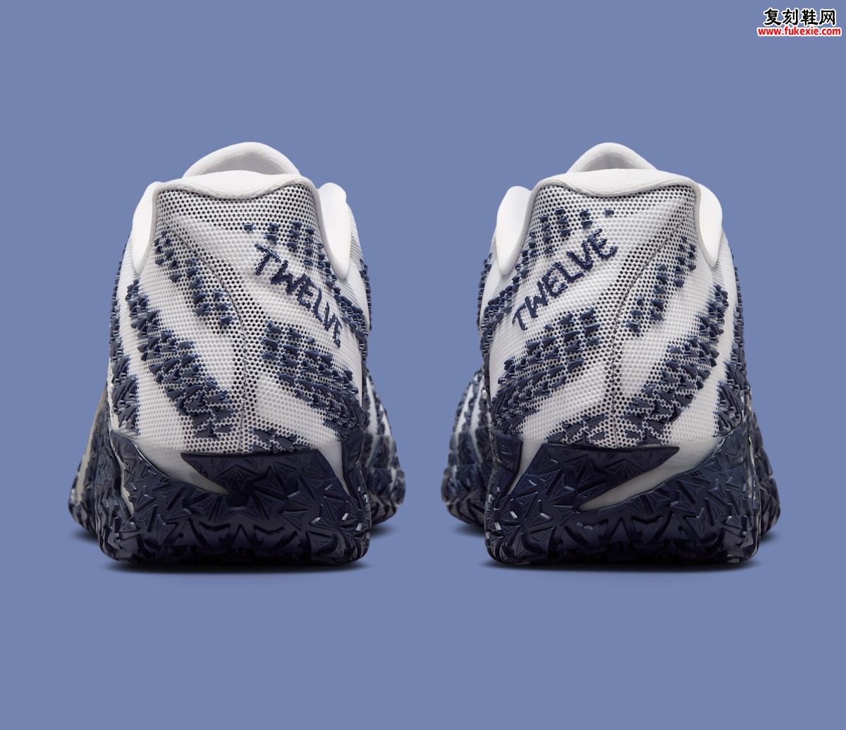 Nike Ja 3 Team Bank “Midnight Navy” 白海军蓝配色秋季发售 莫兰特三代团队银行系列 独家评测插图4 Nike Ja 3 Team Bank “Midnight Navy” 白海军蓝配色秋季发售 莫兰特三代团队银行系列 独家评测