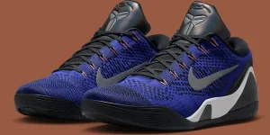 Nike Kobe 9 Elite Low Protro “EYBL科比九代精英低帮复刻洛克公园传奇夜配色鞋舌刺绣记载缩略图