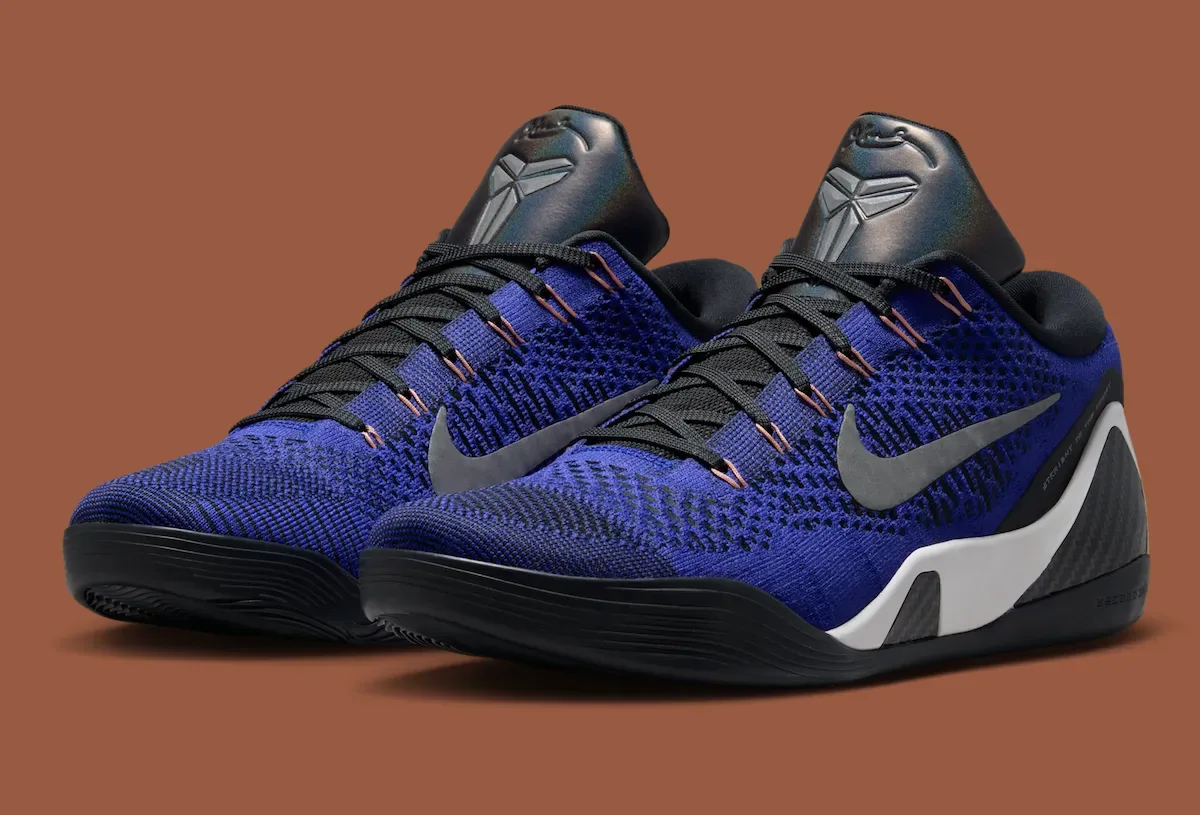 Nike Kobe 9 Elite Low Protro “EYBL科比九代精英低帮复刻洛克公园传奇夜配色鞋舌刺绣记载插图 Nike Kobe 9 Elite Low Protro “EYBL科比九代精英低帮复刻洛克公园传奇夜配色鞋舌刺绣记载