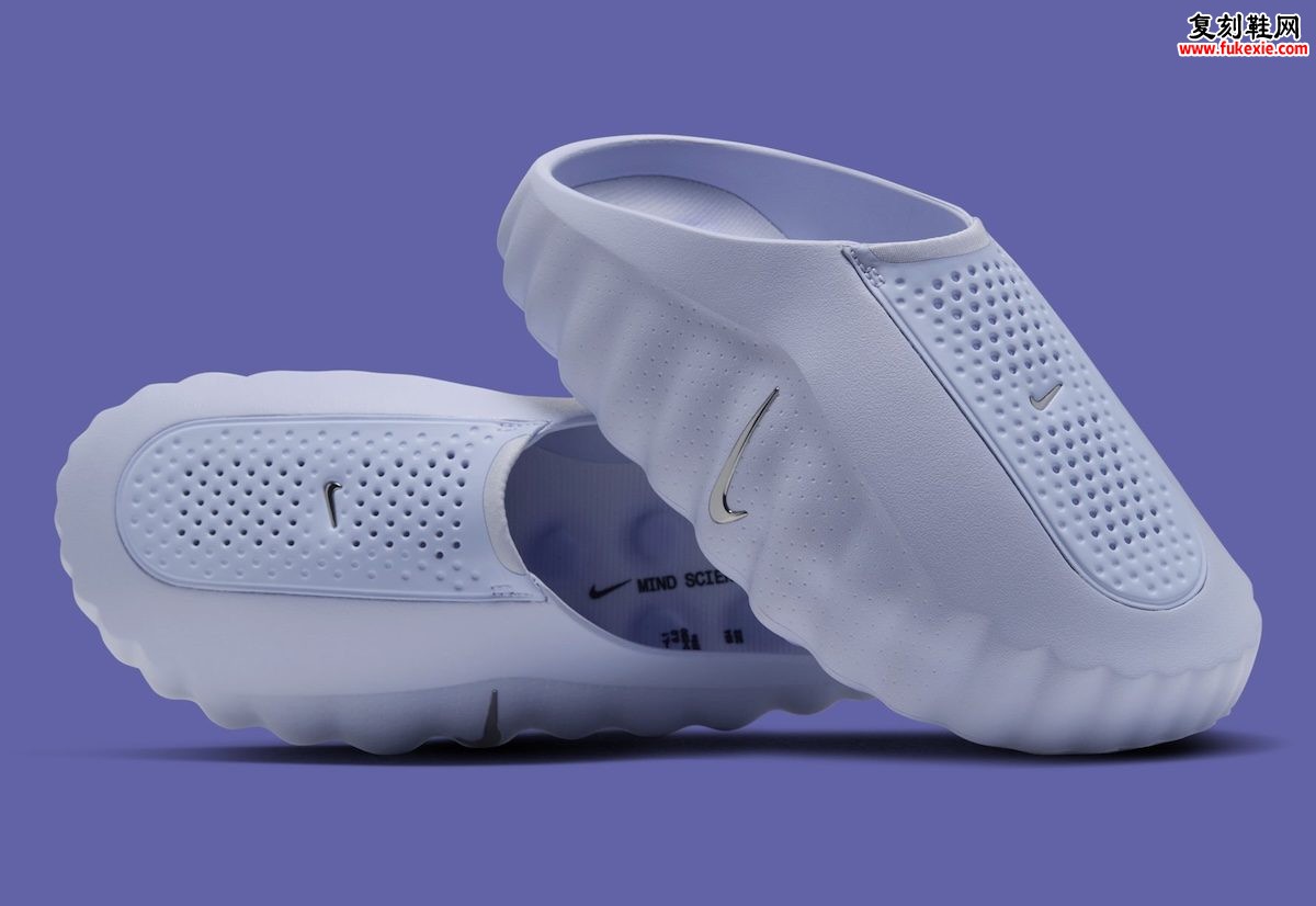 Nike Mind 001 “Palest Purple” 秋季舒缓淡紫恢复拖,一体泡棉足弓支撑,微Swoosh点缀,独家评测插图 Nike Mind 001 “Palest Purple” 秋季舒缓淡紫恢复拖,一体泡棉足弓支撑,微Swoosh点缀,独家评测