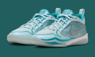 Nike Sabrina 4 GS 儿童版 King Of The Court 冰川蓝金属银秋季发售独家评测缩略图