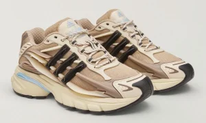 菲董上脚 Pharrell x adidas Jellyfish “Crystal Sand” 米色浅蓝层叠鞋身，2026年8月发售缩略图
