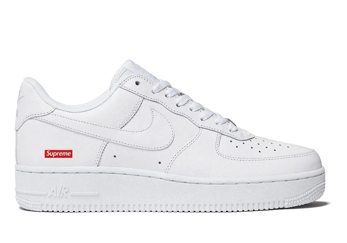 Supreme x Nike Air Force 1 雪地迷彩秋冬发售，迷彩联名细节抢先看
