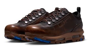 Taller De Rafa x Nike Air Max Goadome Low 布朗克斯汽车工装联名首作 做旧棕皮革六角眼片缩略图
