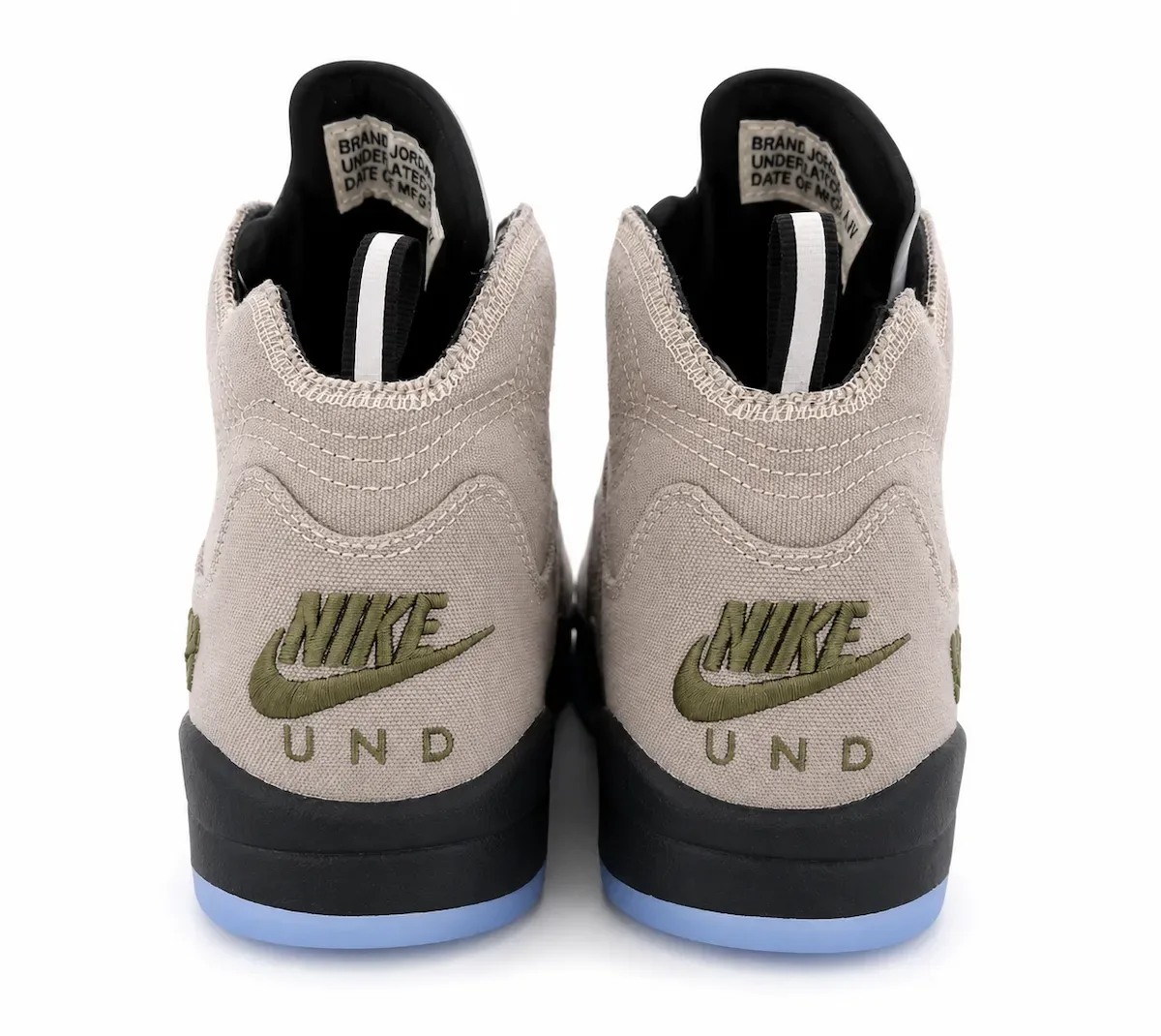 the Undefeated x Air Jordan 5 “Moon Fossil” 全明星发售军事风独家深度评测与搭配建议插图2 the Undefeated x Air Jordan 5 “Moon Fossil” 全明星发售军事风独家深度评测与搭配建议