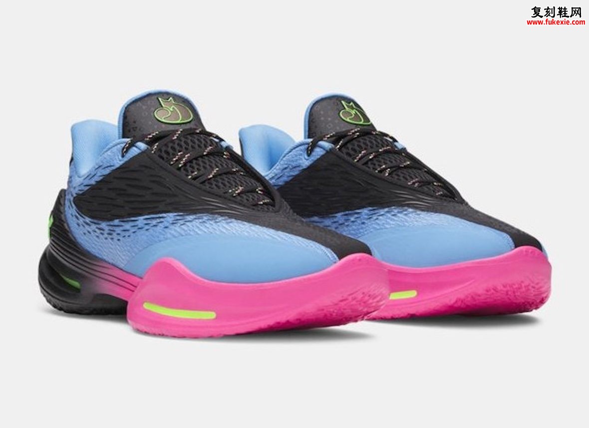 福克斯UnderArmour D.Fox 3 Gamer游戏主题浅蓝黑粉配色9月4日发售独家评测