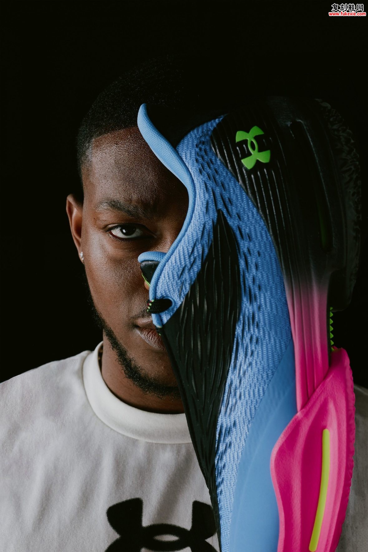 福克斯UnderArmour D.Fox 3 Gamer游戏主题浅蓝黑粉配色9月4日发售独家评测