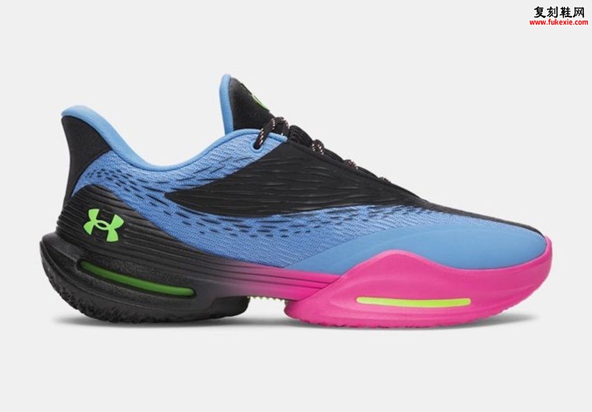 福克斯UnderArmour D.Fox 3 Gamer游戏主题浅蓝黑粉配色9月4日发售独家评测