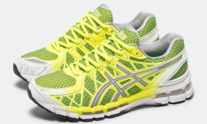 UP THERE x ASICS Gel-Kayano 20 荧光绿多层绿调联名8月20日发售，澳洲精品店千禧跑鞋美学独家解析缩略图