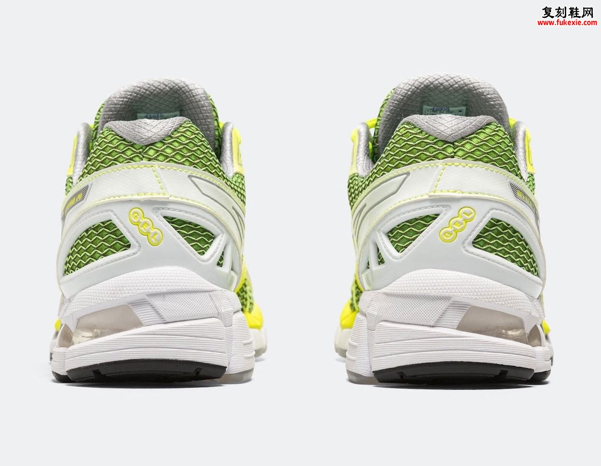 UP THERE x ASICS Gel-Kayano 20 荧光绿多层绿调联名8月20日发售,澳洲精品店千禧跑鞋美学独家解析插图3 UP THERE x ASICS Gel-Kayano 20 荧光绿多层绿调联名8月20日发售,澳洲精品店千禧跑鞋美学独家解析