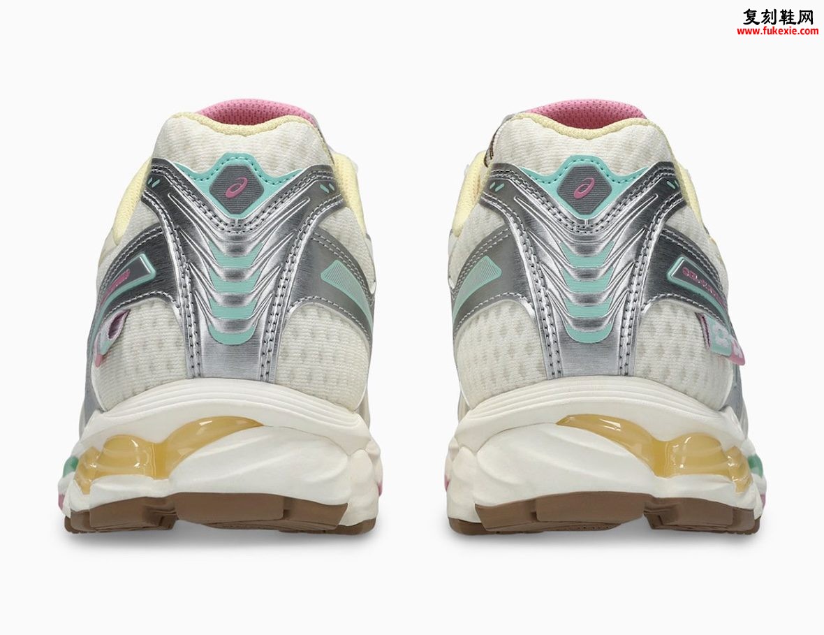 VandyThePink x ASICS GEL-Kayano 12.1 “Vanilla” 香草冰淇淋配色8月14日全球发售,彩虹糖粒金属银千禧复古跑鞋独家评测插图4 VandyThePink x ASICS GEL-Kayano 12.1 “Vanilla” 香草冰淇淋配色8月14日全球发售,彩虹糖粒金属银千禧复古跑鞋独家评测