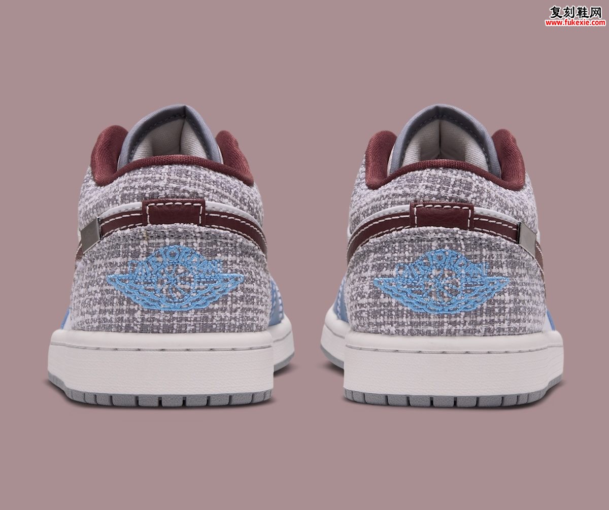 Air Jordan 1 Low “Boucle” 圈圈纱金属铭牌女性专属2026质感革新独家深度评测插图4 Air Jordan 1 Low “Boucle” 圈圈纱金属铭牌女性专属2026质感革新独家深度评测